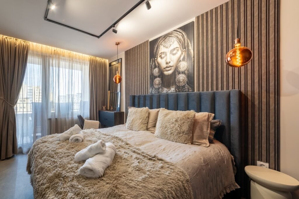StayBooked — Family Garden 1BR w/ Terrace & Private Garage, Варна